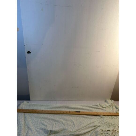 Miss Elaine gown large cottage core style green w/pastel flowers rn#17414 - Picture 7 of 9